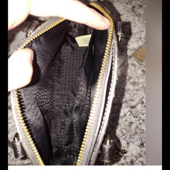 Kate Spade Mini Reiley Laurel Way Glitter Satchel crossbody Wristlet - Picture 8 of 13